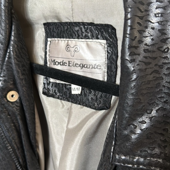 Black Leather Jacket - Picture 2 of 7